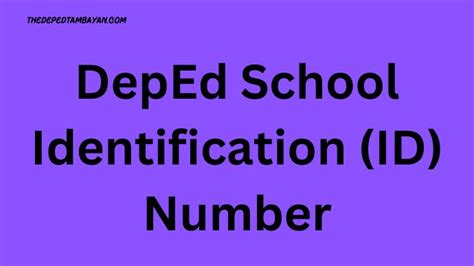 lrn meaning|DepEd School Identification (ID) Number • DepEd Tambayan.